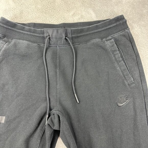Nike AF1 Black Sweatpants Men’s Size L - Picture 2 of 16